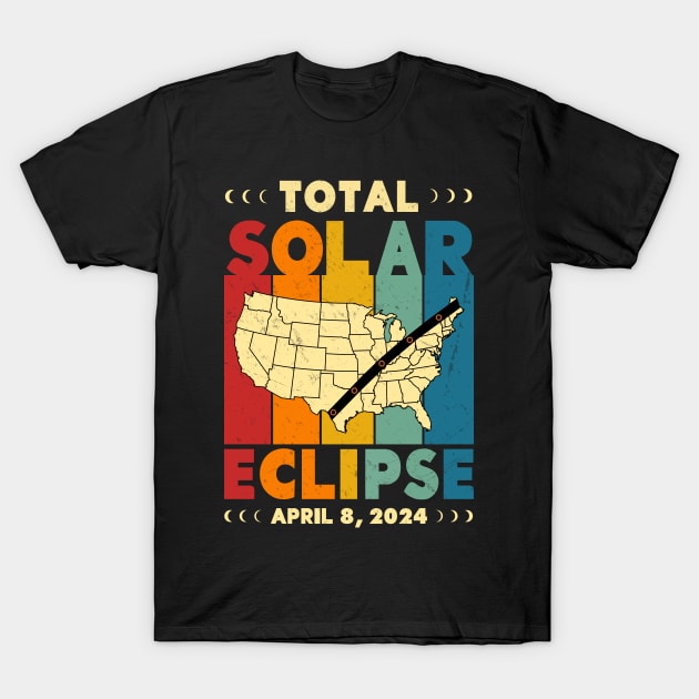 Solar Eclipse T-Shirt by MZeeDesigns